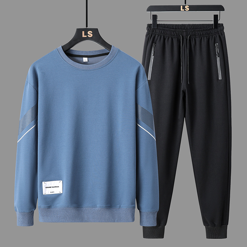 Men's Casual 2-Piece Sportswea - đánh giá và giá Streetwear Zipper