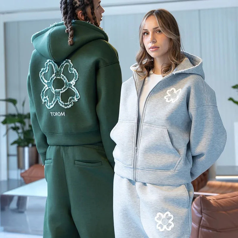 Spring Autumn Oversized 4 Leaf - đánh giá và giá Streetwear Zipper