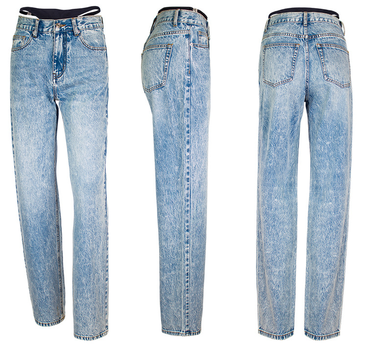 Fake Two-Piece Stitching Strai - đánh giá và giá Streetwear Outfit Brand