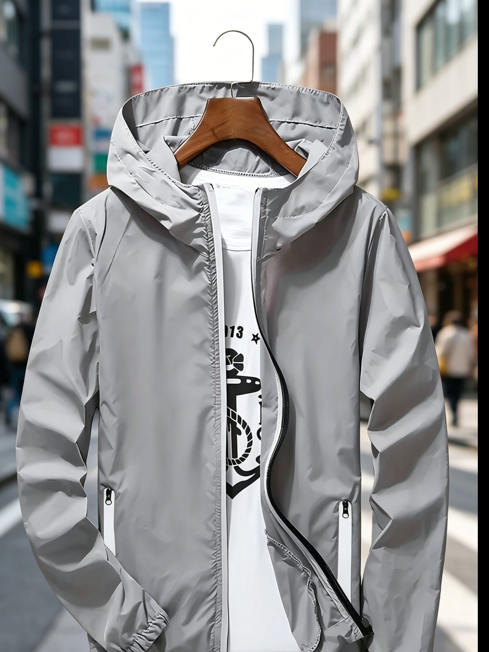 Men's Premium Lightweight Hood - đánh giá và giá Streetwear Zipper