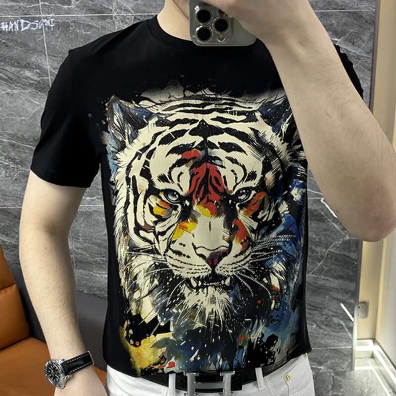 Streetwear Hot Drill Tiger Hea - đánh giá và giá Streetwear Outfit Brand